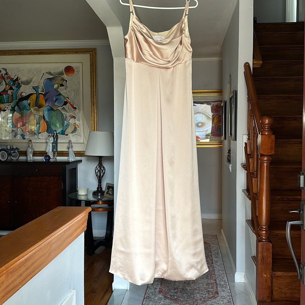 Revelry Satin Cream Wedding Dress